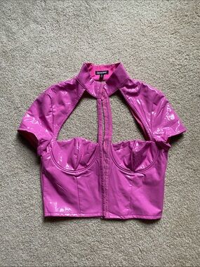 Horoscopes Dolls Kill vinyl bustier
